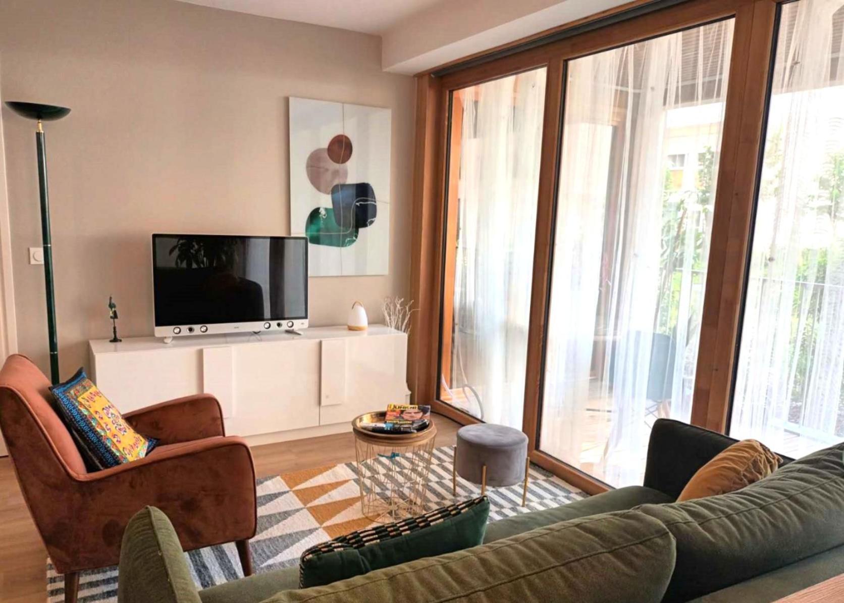 Saint Jean Gare Bel T3 Appartement Free Parking Bordeaux Ngoại thất bức ảnh